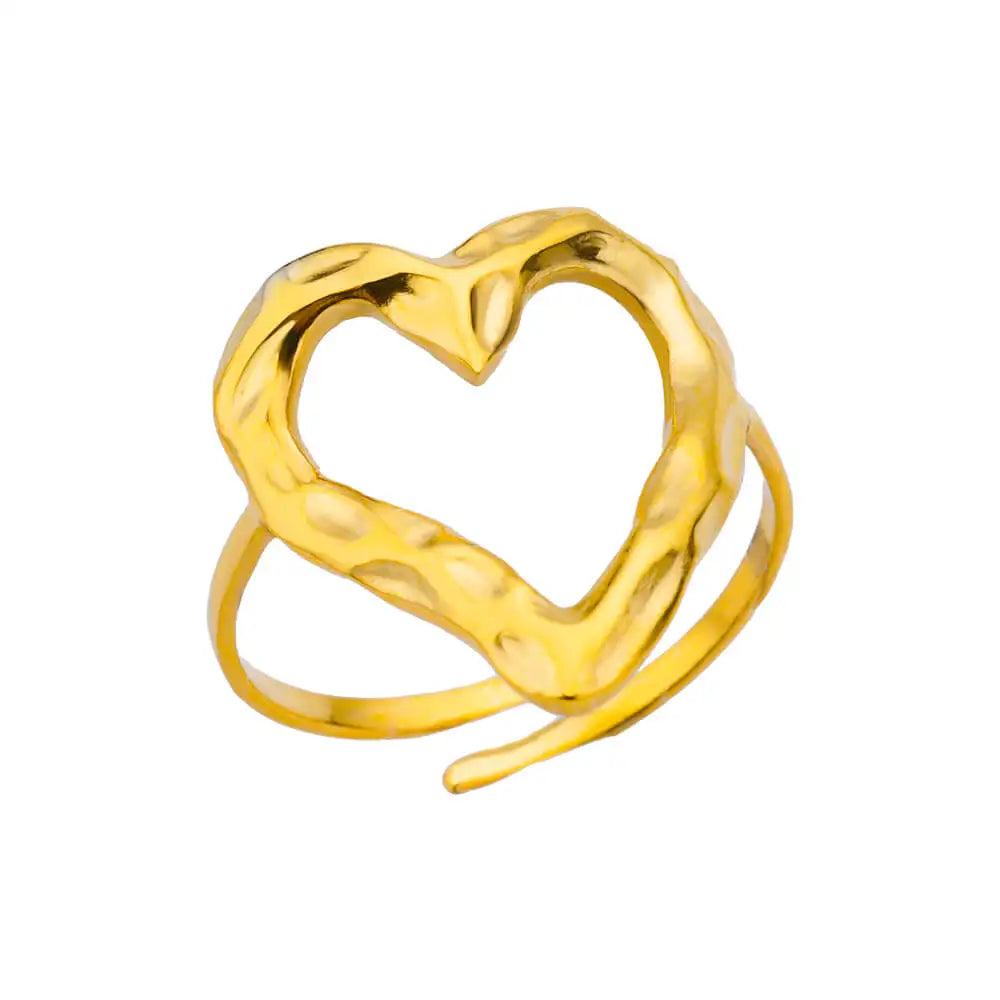 316L Stainless Steel Rings for Women Gold Color Never Fade Luxury Classic Rings Wedding Couple Rings Jewelry Free Shipping