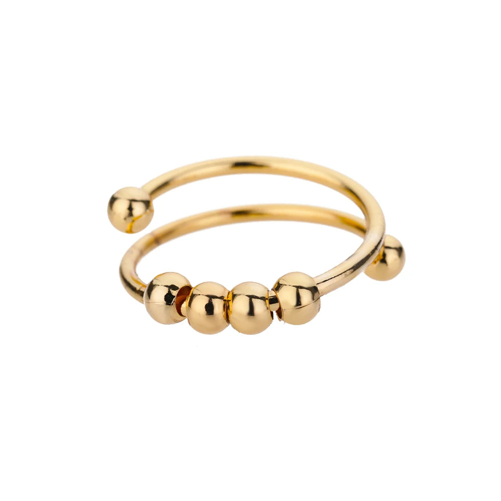 316L Stainless Steel Rings for Women Gold Color Never Fade Luxury Classic Rings Wedding Couple Rings Jewelry Free Shipping