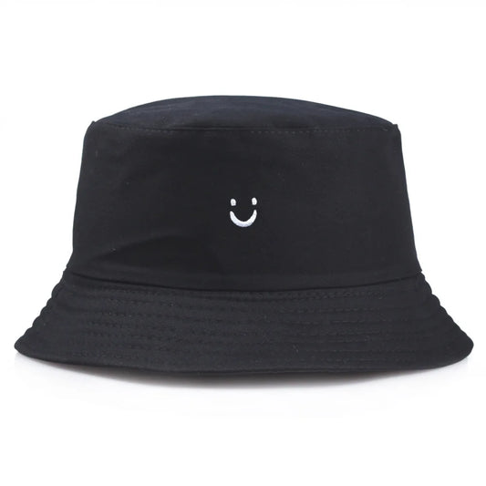 New Embroidered Fisherman Hat Women'S Cute Sunscreen Bowl Hat Men'S Outdoor Sunshade Hat