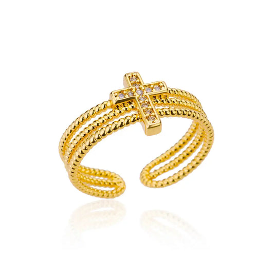 316L Stainless Steel Rings for Women Gold Color Never Fade Luxury Classic Rings Wedding Couple Rings Jewelry Free Shipping